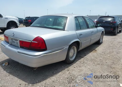 2002 Mercury Grand Marquis Ls from USA, damaged, VIN 2MEFM75W82X622661